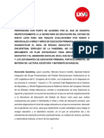 Punto de Acuerdo Rezago Educativo Nuevo León  