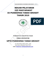 Pedoman Pelayanan Gizi Masyarakat 2019