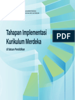 Tahapan Implementasi Kurikulum Merdeka