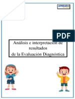 Informe de Evaluación Diagnostica Blanco Mañana