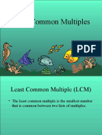 least common multiple