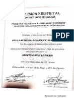 Certificado Bachiller Marcela