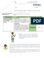 Argumentamos Nuestra Posición Sobre El Derecho Al Agua Potable