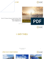 Công Ty Cp Đầu Tư Gic: Green Investment Corporation