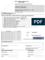 Data Entry Form For Direct and Mobile Banking 1