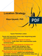 Location Strategy: Faktor Pertimbangan dan Metode Penilaian