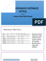 Pemrograman Database Mysql Bag 4 Input Nilai 1591926219