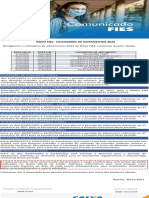 Comunicado Novo FIES CALENDARIO 2022 Estudante