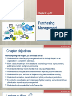 Chapter 2 - Purchasing Management