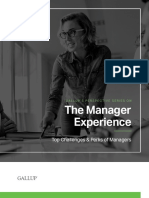 The Manager Experience Challenges and Perks