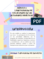 Participación activa de los alumnos