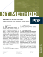 NT Poly 188 Measurement of Diffusion Coefficients.