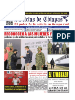 Periódico Noticias de Chiapas, Edición Virtual Jueves 21 de Julio de 2022
