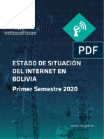 Boletín - Estado de Situación de Las Telecomunicaciones - 0