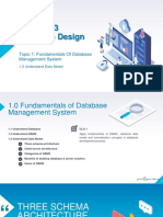 DFC20123 Database Design: Topic 1: Fundamentals of Database Management System