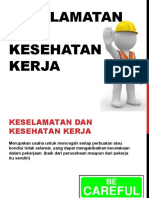 Keselamatan DAN Kesehatan Kerja