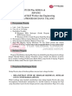 PROGRAM STUDI Plus KERJA Di JEPANG Specified Skill Worker Dan Engineering