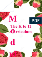 M O D Ul: Thekto12 Curriculum