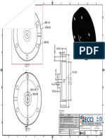 Motores radiales 6 pistones diseño de cubierta de válvulas