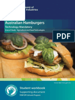 Hamburgers Workbook