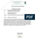 INFORME MENSUAL DE LAS ACTIVIDADES REALIZADAS POR LOS PROFESORES DE PRIMARIA-Yris Noemi Vargas Barrenechea-Mes de Octubre