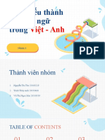 Đối chiếu vị ngữ Anh- Việt