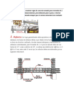 Construcción de vigas de concreto armado paso a paso