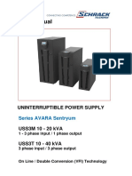 User Manual: Uninterruptible Power Supply