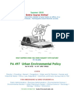 Enviro PolicySummer 2010