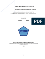 Laporan Magang - Aji Solihin - 1842419