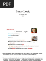 Fuzzy Logic: Dr. Umang Soni Nsut