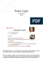 Fuzzy Logic: Dr. Umang Soni Nsut