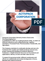 Activpack Company Profile