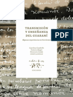 TRANSMISION Y ENSENANZA DEL GUARANI Algu
