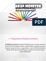 Kebijakan Moneter Dan Penerapannya