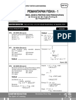 BAB-01 ǀ Fisika ǀ Dimensi, Angka Penting, Dan Pengukuran