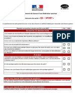 Questionnaire Sante