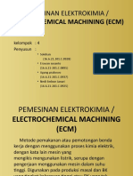 Pemesinan Elektrokimia