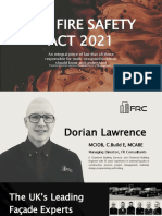 The Fire Safety ACT 2021