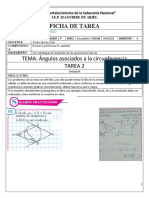 Ángulos asociados a la circunferencia(TAREA)