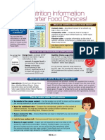 Nutrition Information Panel