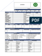 Formulir Ijin Kerja