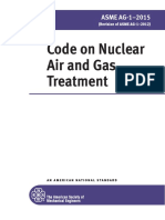ASME AG 1 Code On Nuclear Gas and Air Treatment