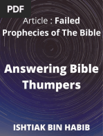 Failed Prophecies of The Bible - Ishtiak Bin Habib