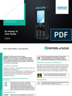 Ex-Handy 10 User Guide: Digitalizing Hazardous Areas. Enabling Connectivity. Enhancing Mobility