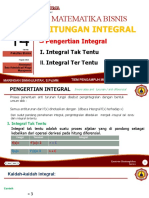 Pertemuan 14 Teori Integral.