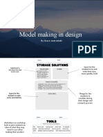 Model Making in Design