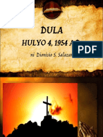 Dula - Hulyo 4, 1954 A.D.