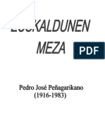 EUSKALDUNEN MEZA (José Peñagarikano) - Fernando Abaunza