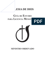 Guía de Estudio Ministro Ordenado